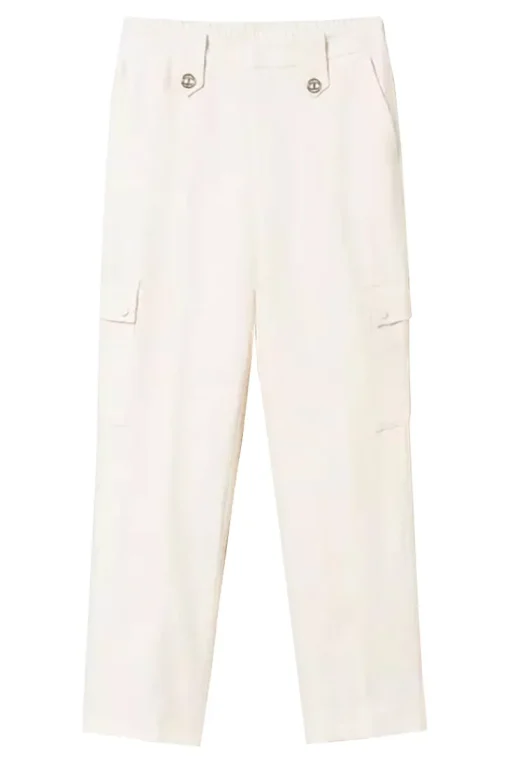 Twinset Outlet^Dames broek ecru