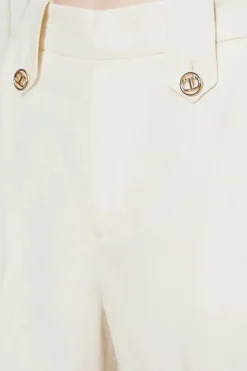 Twinset Outlet^Dames broek ecru