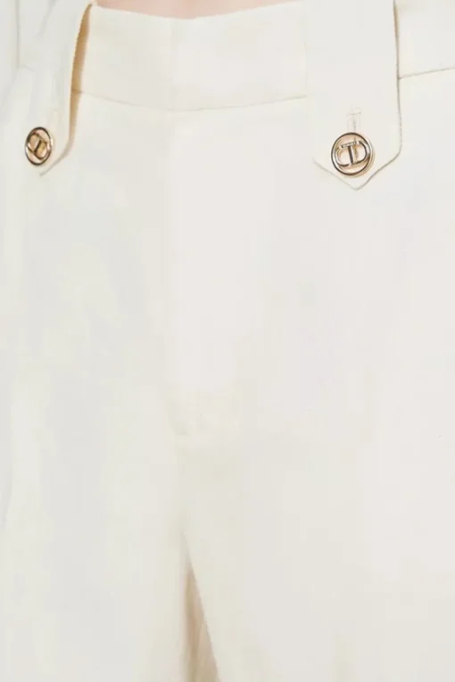 Twinset Outlet^Dames broek ecru