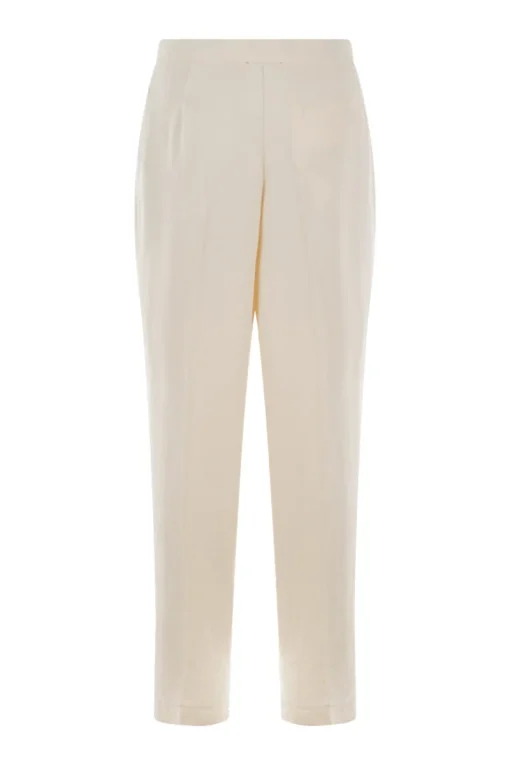 Forte Forte Designer|Broeken & Leggings^Dames broek ecru