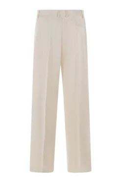 Forte Forte Designer|Broeken & Leggings^Dames broek ecru