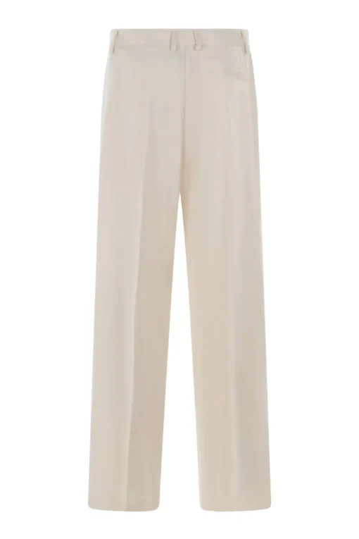 Forte Forte Designer|Broeken & Leggings^Dames broek ecru