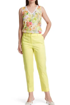 Marc Cain Outlet^Dames broek geel