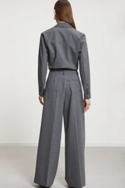 Otto d&qout;Ame Modern Classics|Broeken & Leggings^Dames broek grijs