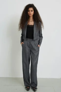 Bruuns Bazaar Outlet^Dames broek grijs