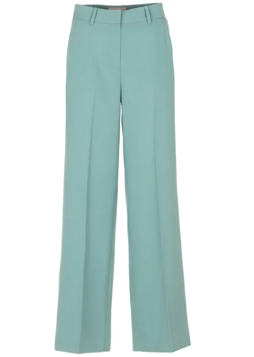 Freebird Jeans & Casuals|Broeken & Leggings^Dames broek groen
