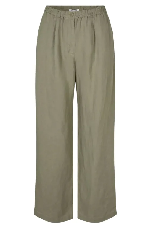 Samsøe Samsøe Jeans & Casuals|Broeken & Leggings^Dames broek groen