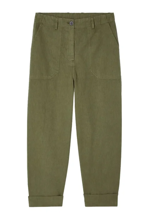 American Vintage Jeans & Casuals^Dames broek groen