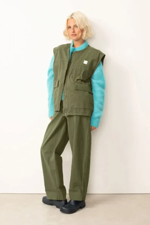 American Vintage Jeans & Casuals^Dames broek groen