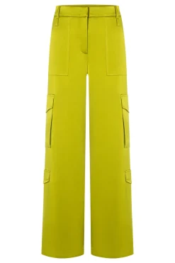 Cambio Outlet^Dames broek groen