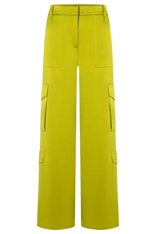 Cambio Outlet^Dames broek groen