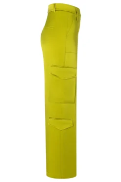 Cambio Outlet^Dames broek groen