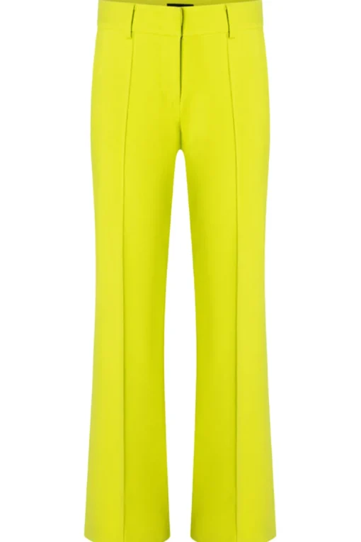 Cambio Outlet^Dames broek groen