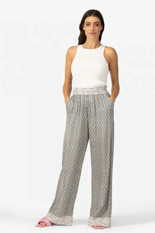 Ibana Designer|Broeken & Leggings^Dames broek groen