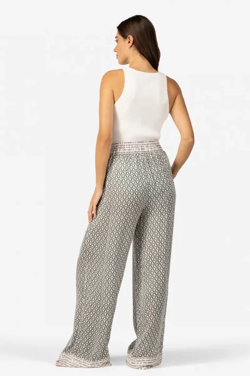 Ibana Designer|Broeken & Leggings^Dames broek groen