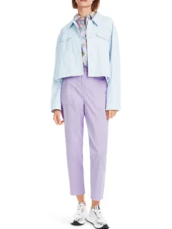 Marc Cain Modern Classics|Broeken & Leggings^Dames broek paars