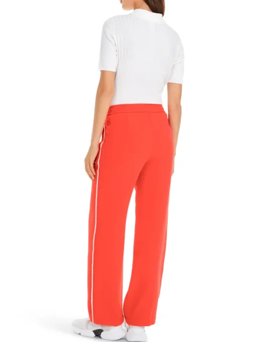 Marc Cain Modern Classics|Broeken & Leggings^Dames broek rood