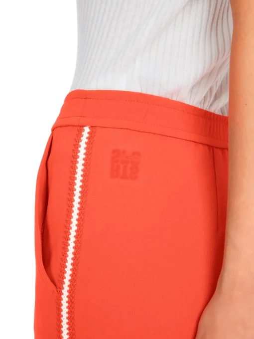 Marc Cain Modern Classics|Broeken & Leggings^Dames broek rood