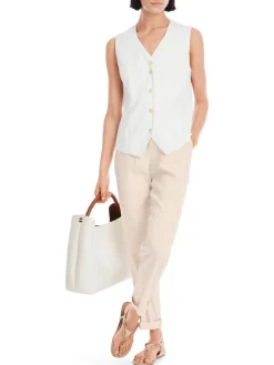 Marc Cain Modern Classics|Broeken & Leggings^Dames broek rood