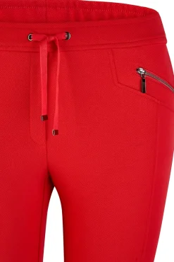 Rabe Modern Classics|Broeken & Leggings^Dames broek rood