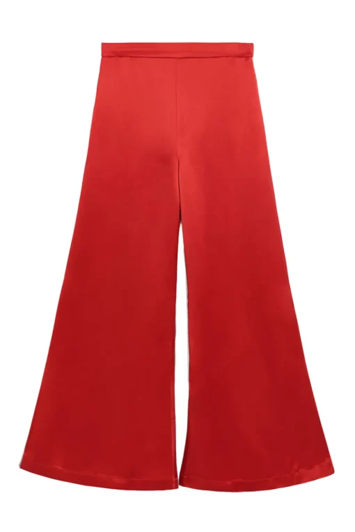 By Malene Birger Designer|Broeken & Leggings^Dames broek rood