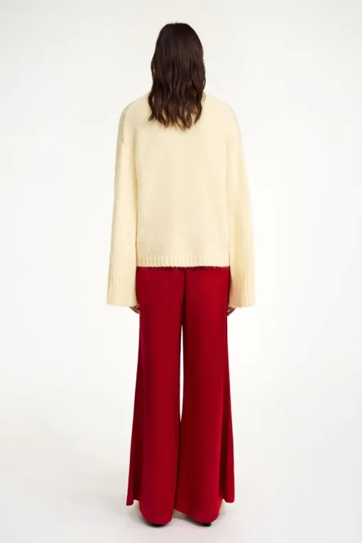 By Malene Birger Designer|Broeken & Leggings^Dames broek rood