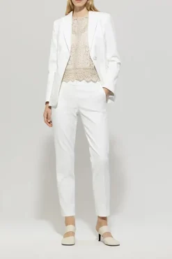 Luisa Cerano Modern Classics|Broeken & Leggings^Dames broek wit