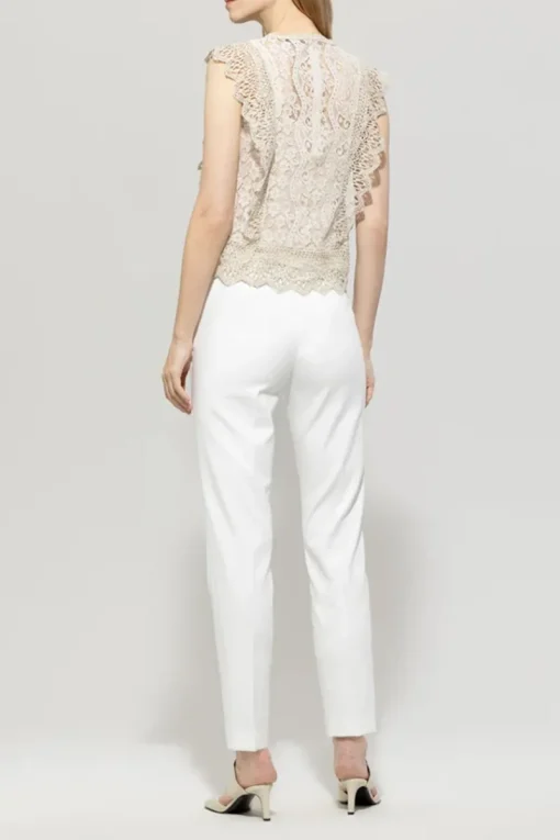 Luisa Cerano Modern Classics|Broeken & Leggings^Dames broek wit