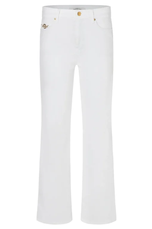 Cambio Modern Classics|Broeken & Leggings^Dames broek wit