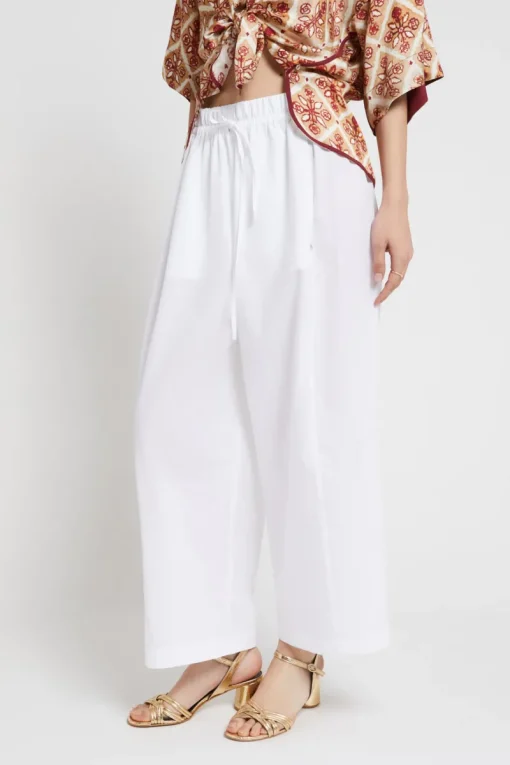 Otto d&qout;Ame Modern Classics|Broeken & Leggings^Dames broek wit