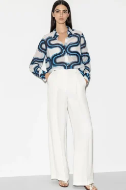 Luisa Cerano Outlet^Dames broek wit