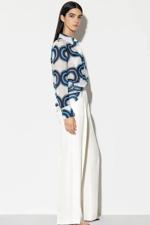 Luisa Cerano Outlet^Dames broek wit