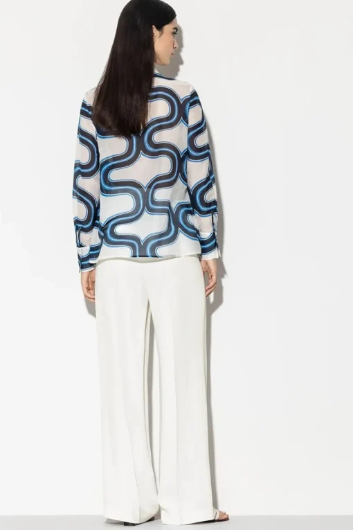 Luisa Cerano Outlet^Dames broek wit
