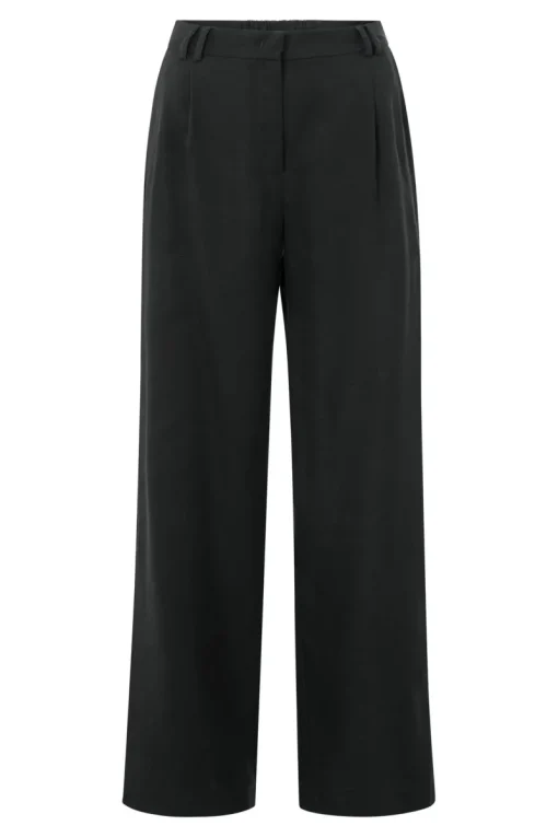 Yaya Jeans & Casuals|Broeken & Leggings^Dames broek zwart