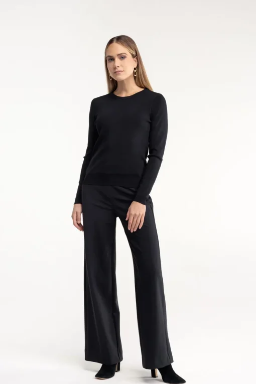 Studio Anneloes Jeans & Casuals|Broeken & Leggings^Dames broek zwart