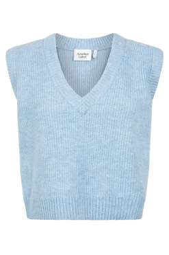 Another Label Jeans & Casuals|Gilets^Dames gilet blauw