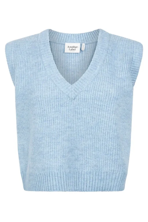 Another Label Jeans & Casuals|Gilets^Dames gilet blauw