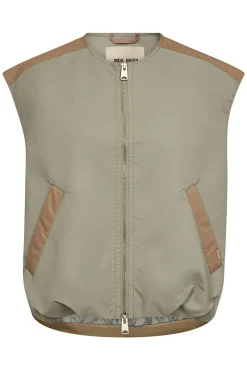 Mos Mosh Jeans & Casuals|Gilets^Dames gilet bruin