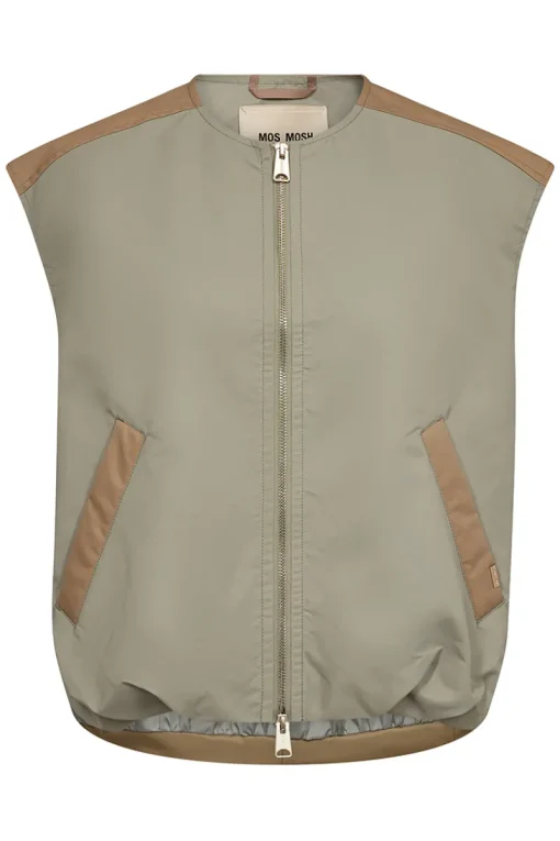 Mos Mosh Jeans & Casuals|Gilets^Dames gilet bruin