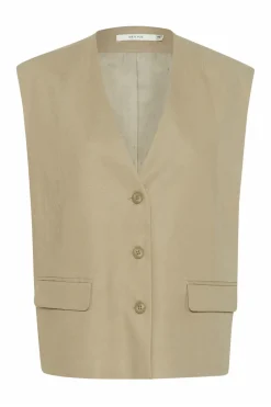 Gestuz Jeans & Casuals|Gilets^Dames gilet bruin
