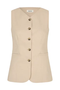 Modström Jeans & Casuals|Gilets^Dames gilet bruin