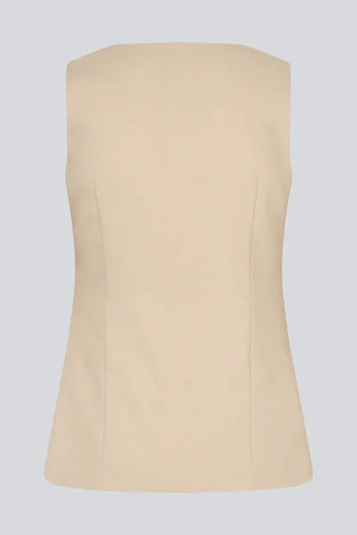 Modström Jeans & Casuals|Gilets^Dames gilet bruin