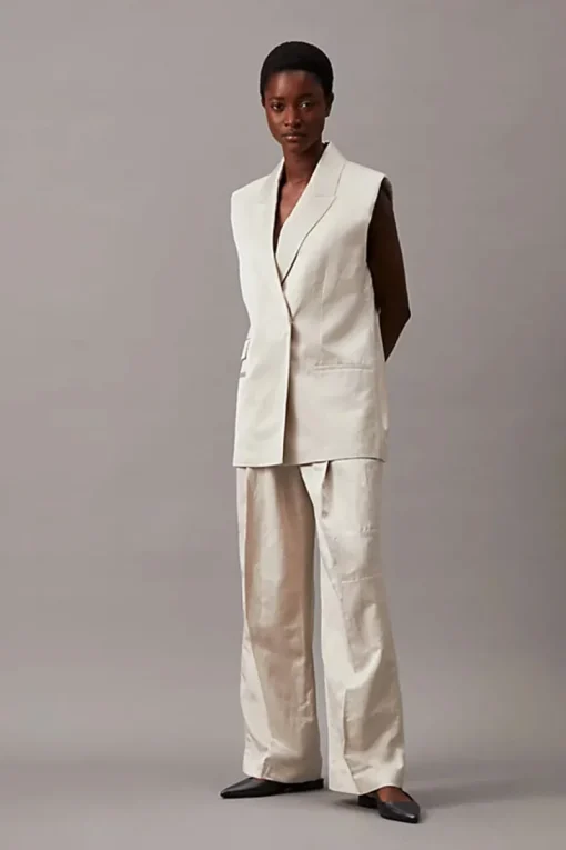 Calvin Klein Outlet^Dames gilet bruin