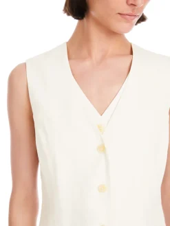 Marc Cain Modern Classics|Gilets^Dames gilet ecru