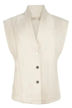 Another Label Outlet^Dames gilet ecru