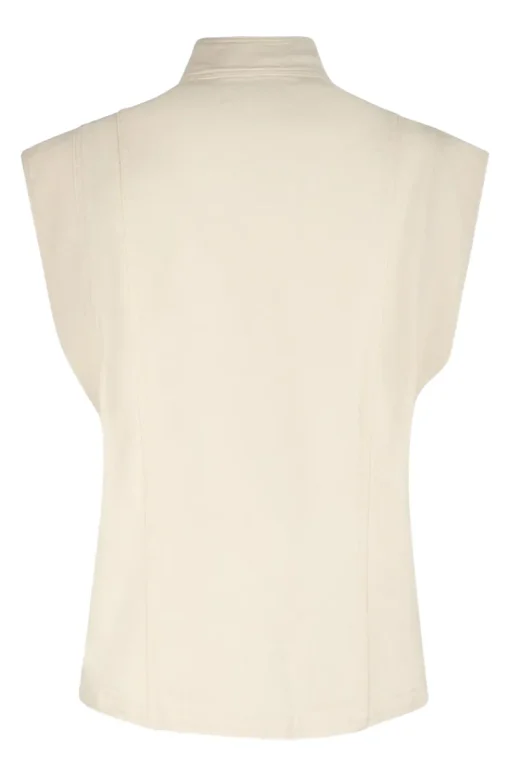 Another Label Outlet^Dames gilet ecru