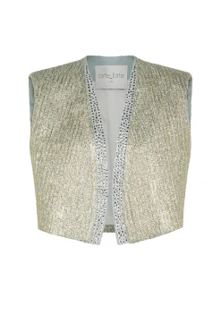 Forte Forte Designer^Dames gilet goud