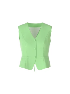Marc Cain Outlet^Dames gilet groen