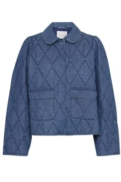 Atelier Reve Jassen & Bodywarmers^Dames jas blauw