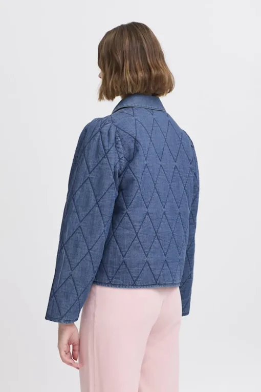 Atelier Reve Jassen & Bodywarmers^Dames jas blauw